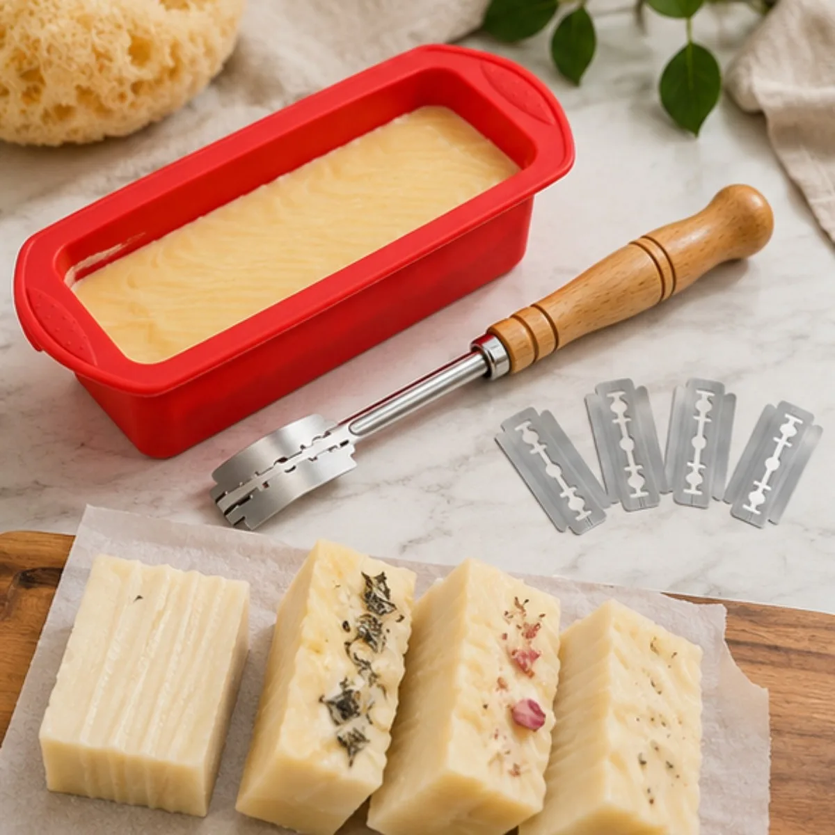 Silicone Bread Loaf Pans Banana Cake Mold Non-Stick Baking Tray for Homemade Cakes Meatloaf Quiche Breads Home Kitchen Tools