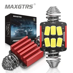 MAXGTRS 2Pcs Canbus C5W LED Festoon 31mm 36mm 39mm 41mm LED Bulb Number License Plate Lights Car Interior Trunk Lamp 12V 6000K