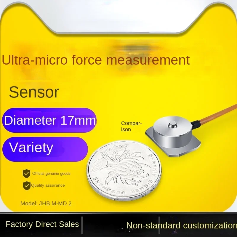 

Ultra-Miniature Pressure Sensor JHBM-MD2 Weighing Weight Measuring Size Small High Temperature Resistant