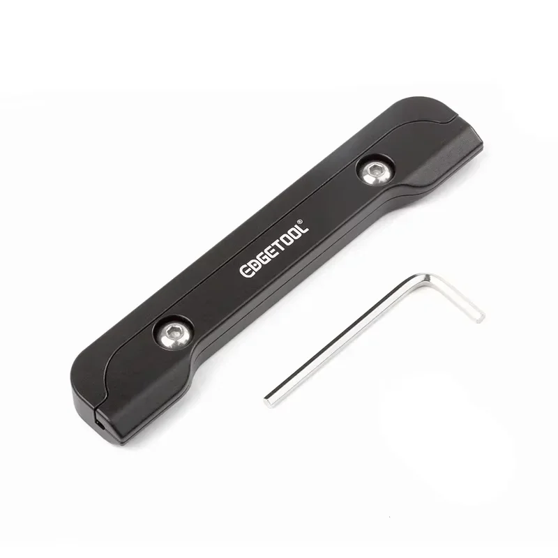 Guitar File Clip Grip Handle Aluminum Alloy Slotted File Grinding Handle Guitar String Pillow Slotting File Holder