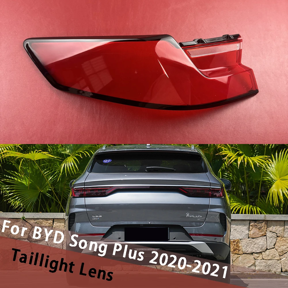 

For BYD Song Plus 2020 2021 Outer Shade Car Accessories Taillight Shell Tail Lamp Cover Rear Signal Parking Lights Mask