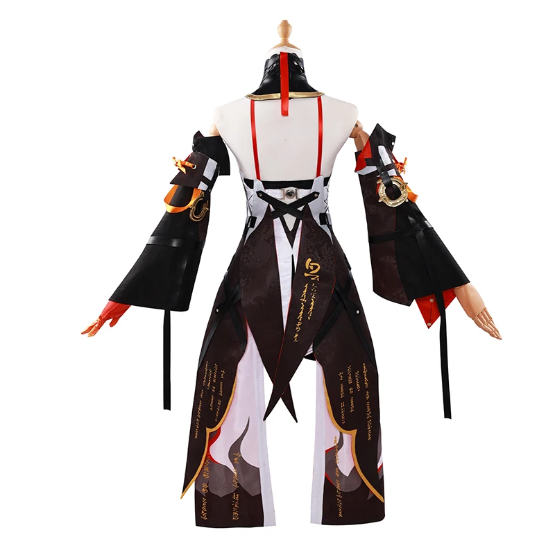 ROLECOS Game Wuthering Waves Changli Cosplay Costume Jinzhou Magistrate Counselor Changli Dress Women Halloween Party Outfit