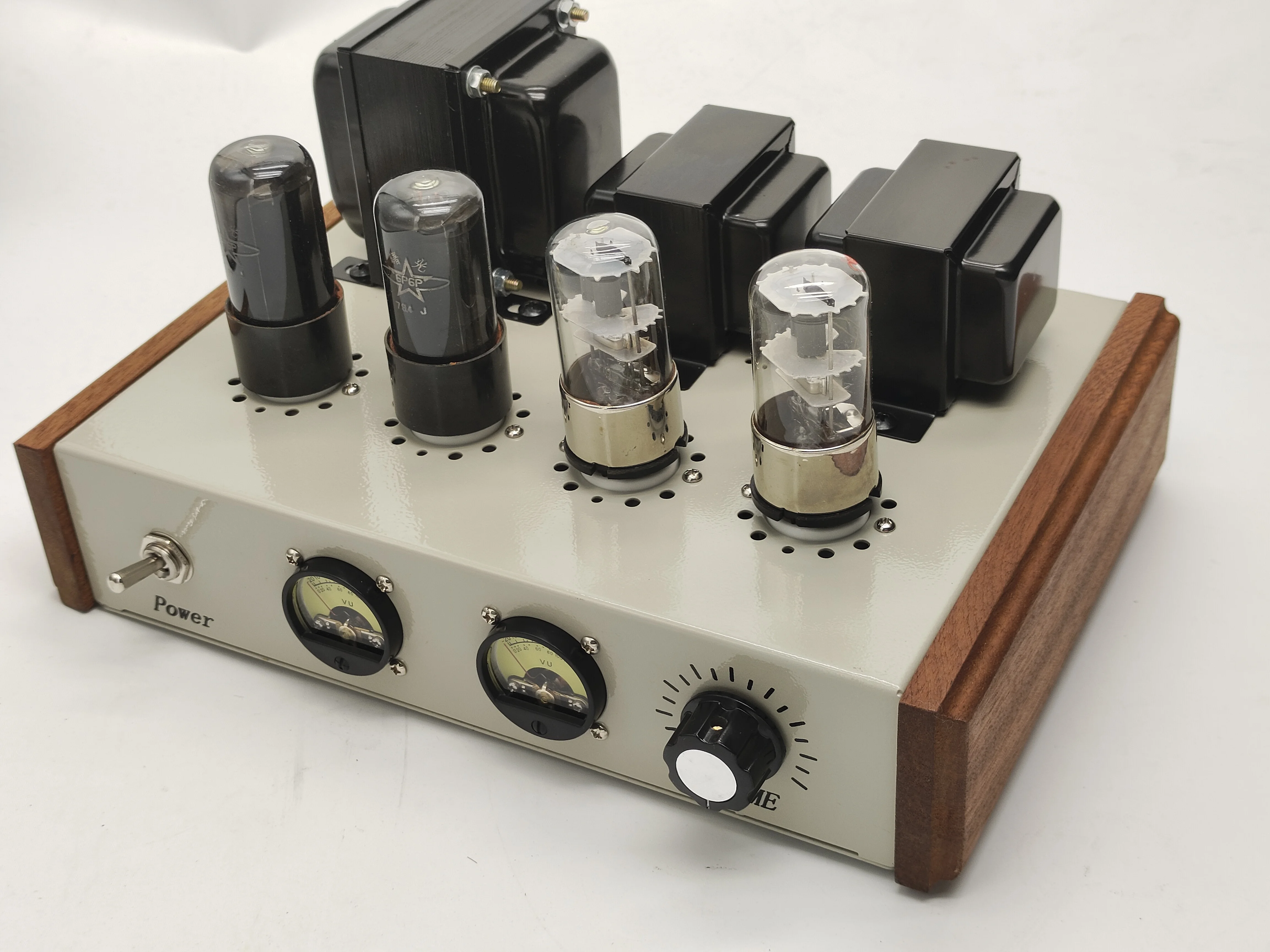 6P6p 6V6 Single-ended Class A Dawning Vacuum Tube Amplifier Associated KT88 EL34 etc. Hand Soldering Amplifier Audio