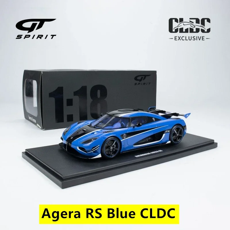 GT Spirit 1:18 Agera RS Blue CLDC CLDC028 Exclusive Resin Collection Model Car