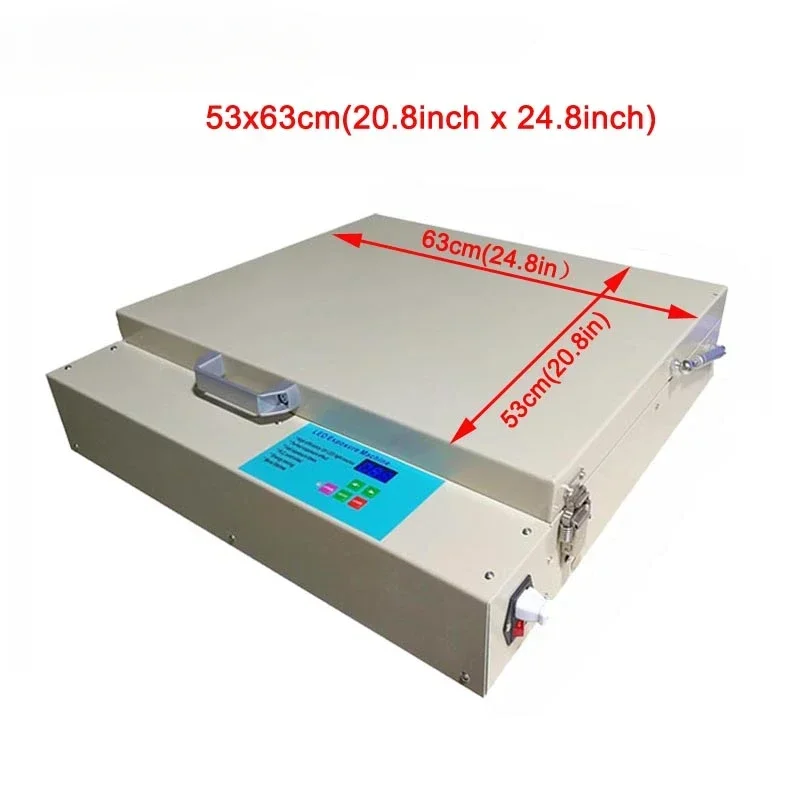 

500x600 Tabletop Portable Precise UV Light Screen Printing Vacuum Exposure Unit with LED Bulbs