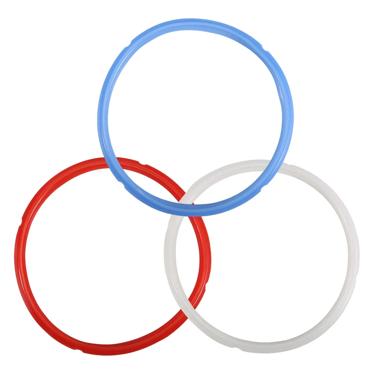 Новые 3 упаковки уплотнительных колец для Ninja Foodi 8 литров, силиконовые прокладки, аксессуары, резиновый уплотнитель, замена для фритюрницы