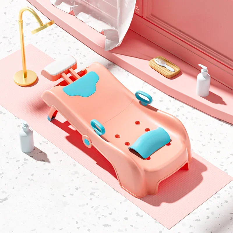 

Children Shampoo Chair Foldable Head Washing Fantastic Cap Reclinable Baby Hair Washing Bed Stool Cadeiras Salon Furniture