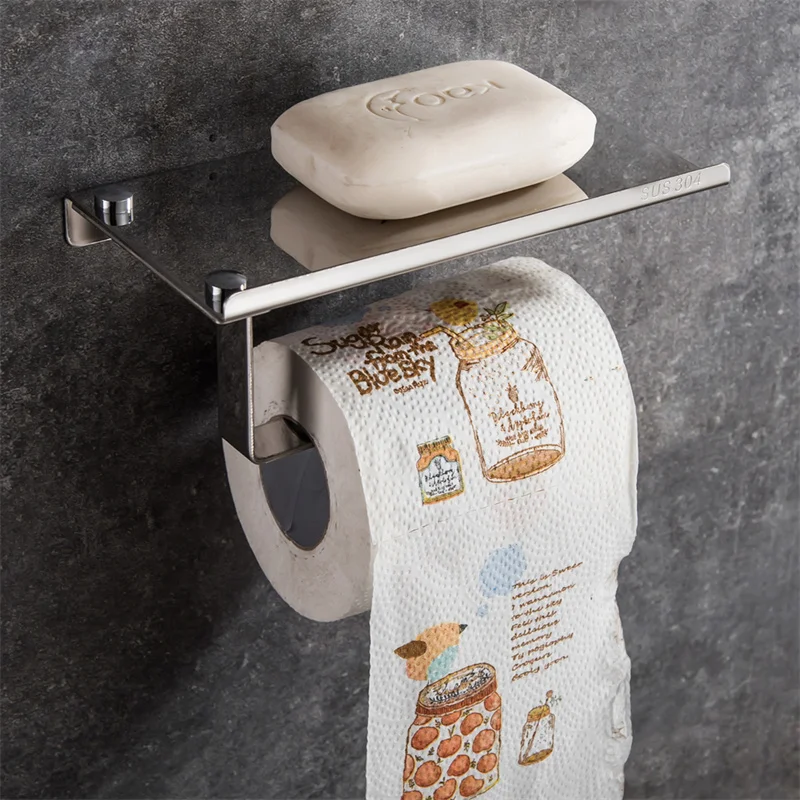 

Ванная комната Туалетная бумага Полка для телефона Настенный держатель для полотенец Держатель для туалетной бумаги Полка для хранения Аксессуары для ванной комнаты