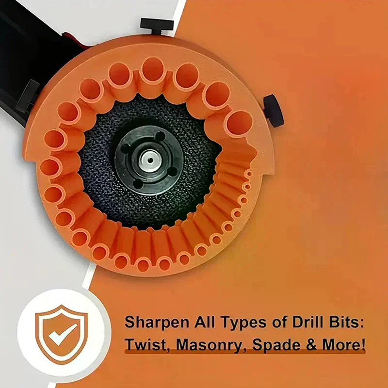 To 13mm Multipurpose Drill Bit Sharpener Power Drill Bit Grinding Attachment Drill Sharpener 2