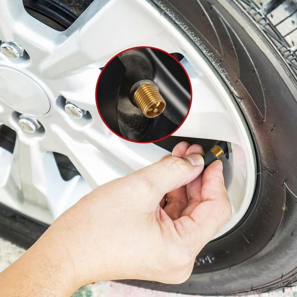 4pcs Auto Exterior Accessories Universal Car Tire Valve Decorative Cover Car Wheel Valve Core Cap Car Rim Valve Stems Cover