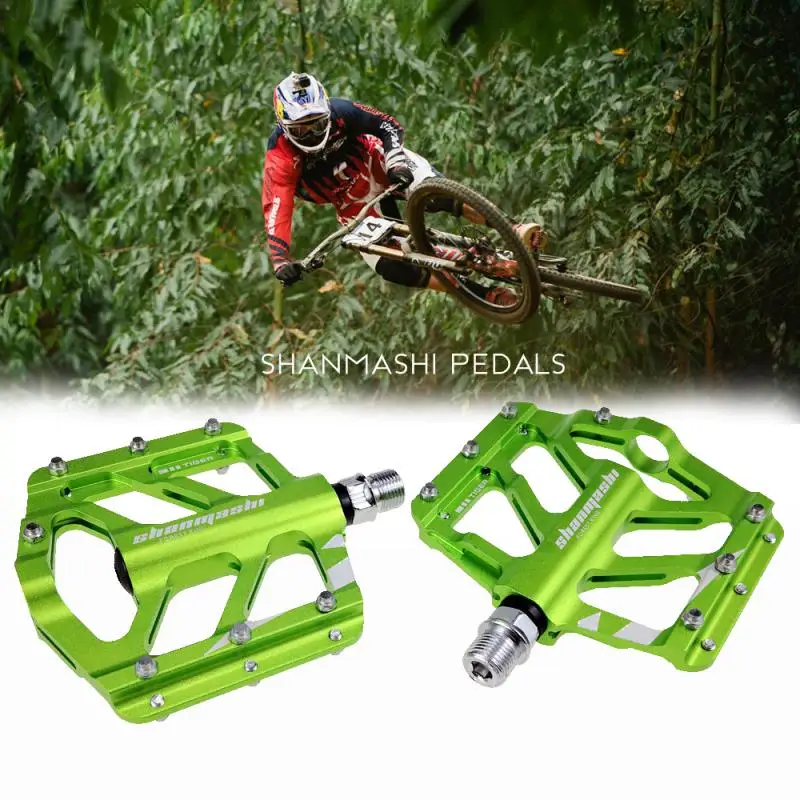 Anti-slip Durable Pedals Precision Engineered Top-rated Cnc Aluminum Body Optimal Power Transfer Bike Accessories