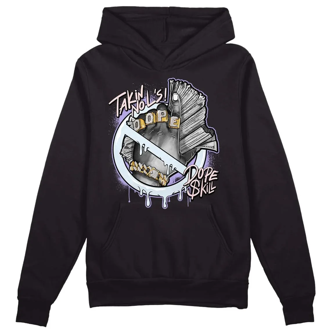 

Autumn and Winter Unique "Takin L's" Graffiti - Style Cotton Hoodie, Charming Urban - Fashion Sweatshirt