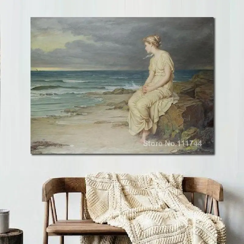 Miranda John William Waterhouse Paintings Living Room Decor Handmade High Quality