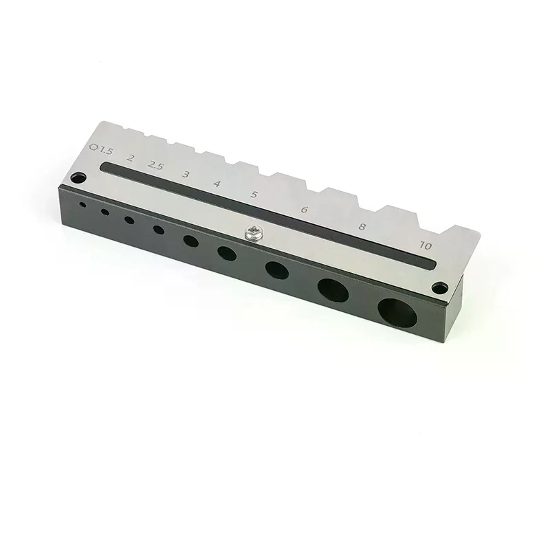 1.5-10mm Hex Wrench Holder 9 Slot Wall Mount Wrench Storage Rack Wall Wrench Tray Woodworking Tool Hanging Organizer