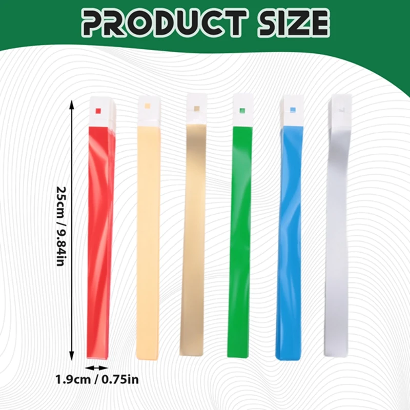 이벤트용 T85C-600 PCS 네온 컬러 손목 밴드, 합성 종이 방수 경량 활동 식별 손목 밴드