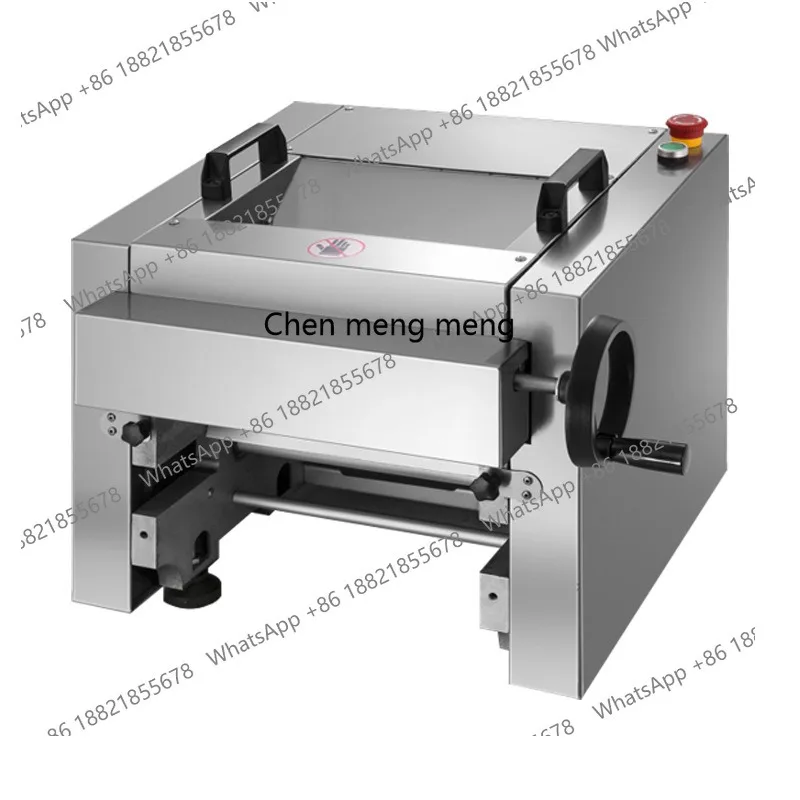 

Commercial Desktop Noodle Press Imitation Handmade Noodle Machine Dumpling Leather Machine Stainless Steel Rolling Leather Press