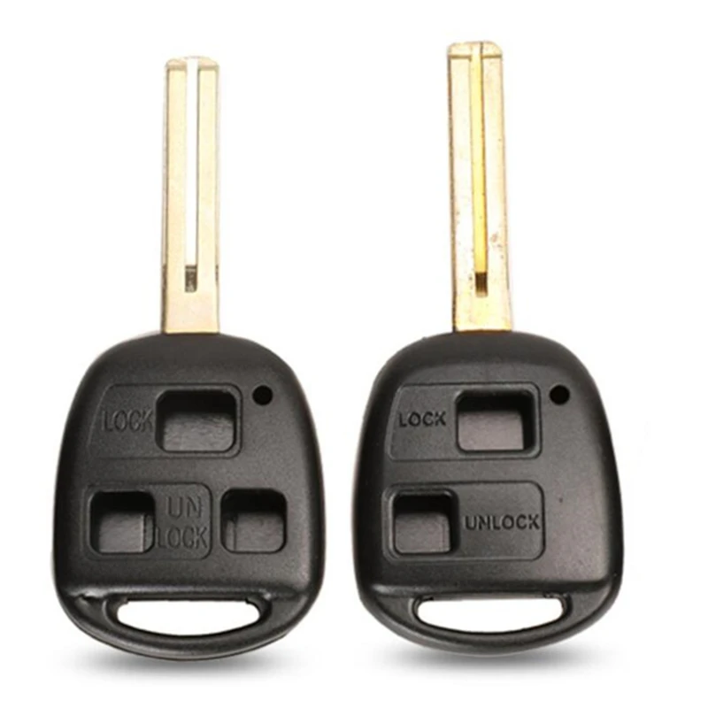 XIEAILI 10Pcs Replacement Case Transponder Remote Key Shell For Lexus ES300/ES400/LX400 TOY48 Blade K531