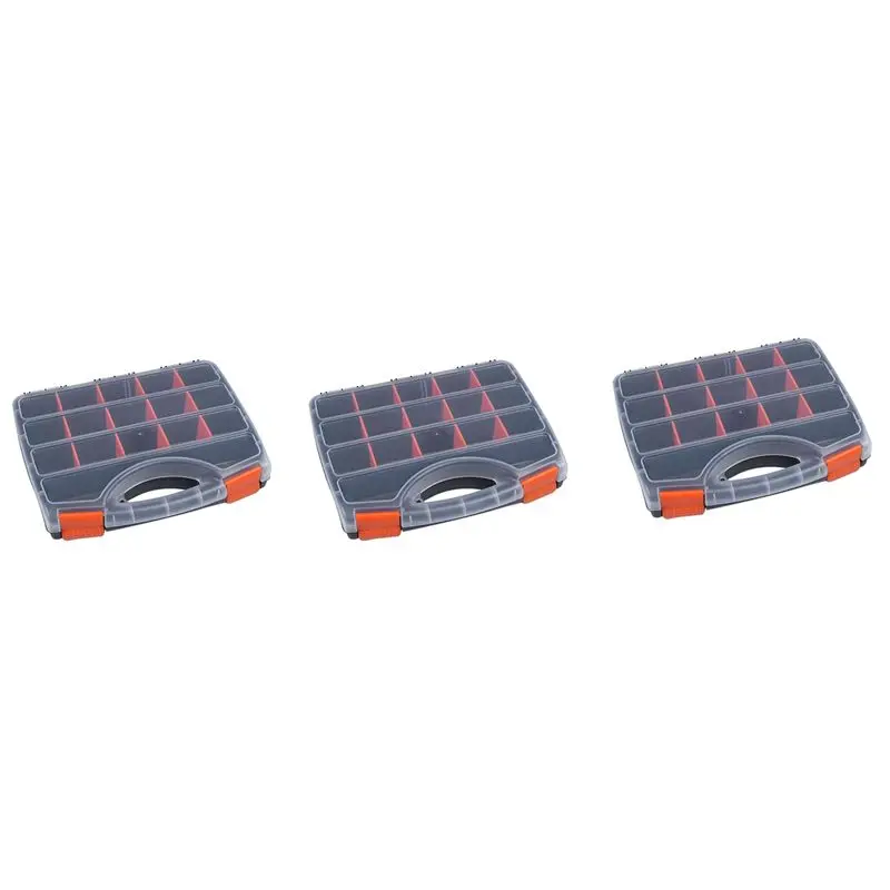 A53Q-3X B-320 Portable Parts Box Screw Storage Box Metal Parts Hardware Screwdriver Vehicle Repair Hand Tool