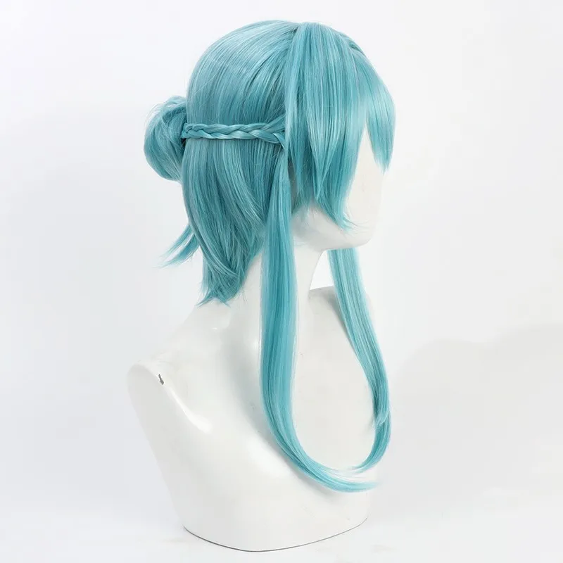 Game Path to Nowhere The Nightingale Adjutant Cosplay Wig Cosplay Halloween Party Prop Synthetic Hair Heat Resistant Fiber