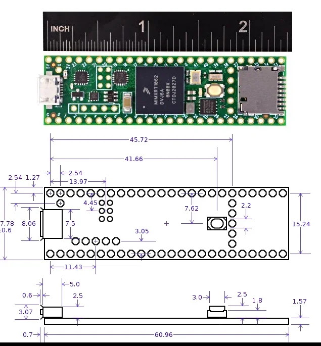 Spot Teensy 4.1 DEV-16771 iMXRT1062 Teensy 4.0 Teensy4