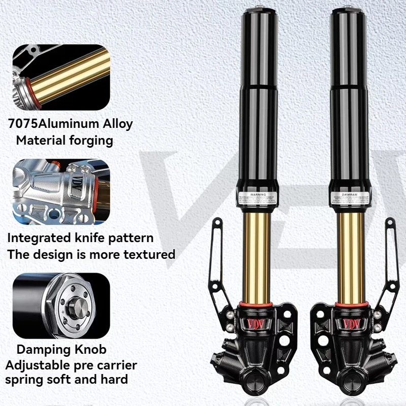 V3 New Inverted Front Shock Absorber with 46 Core Installation Hole 400mm Distance