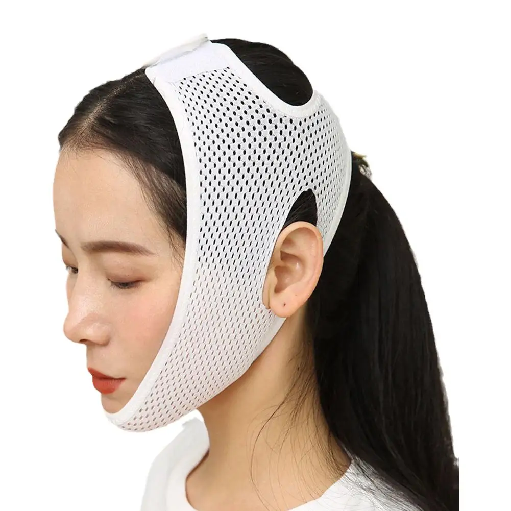 Face Lift V Shaper Masker Gezichts Afslanken Bandage Kin Wang Lift Up Riem Anti Rimpel Riem Schoonheid Nek Dunne Lift Gezichtsverzorging Tools