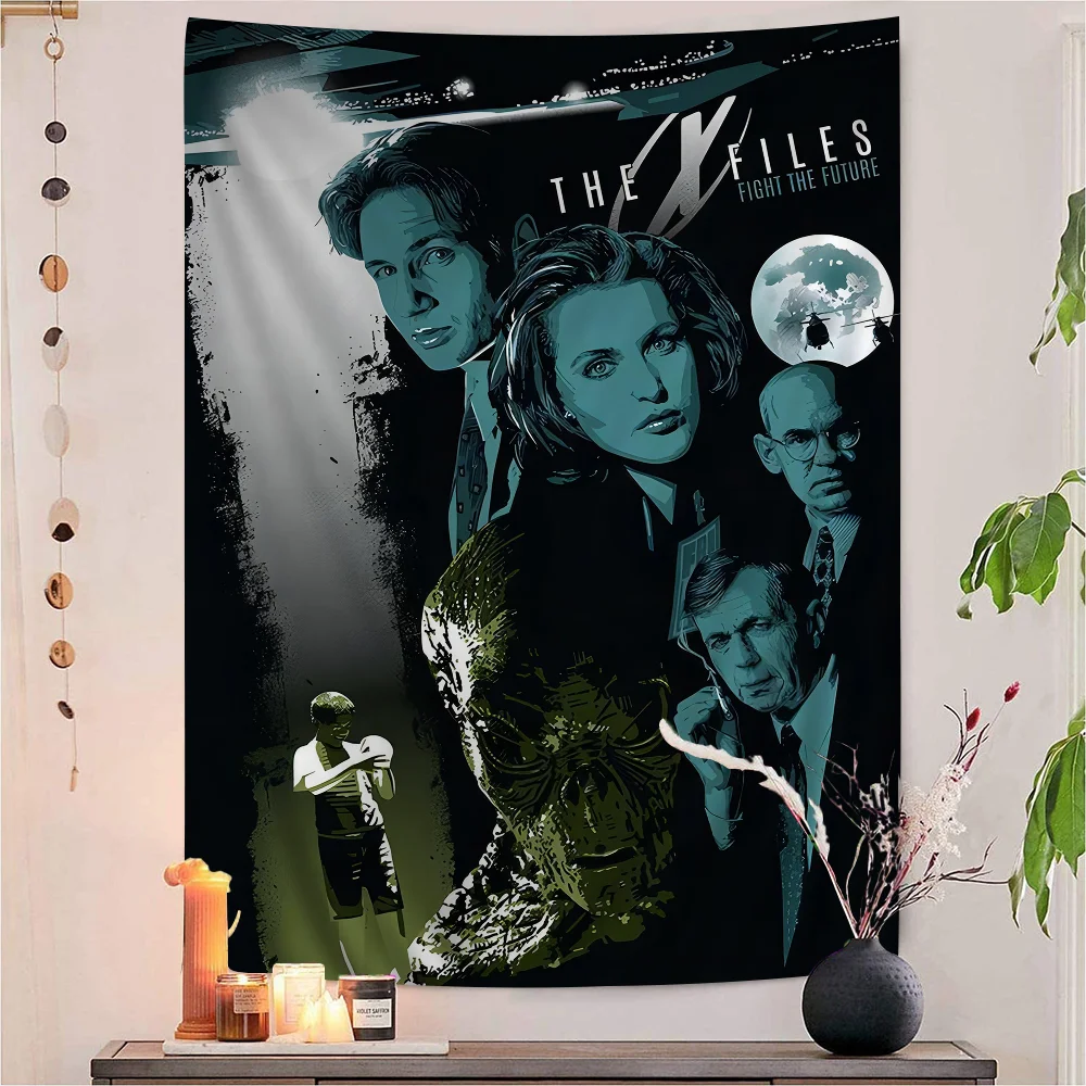 

Horror Movie X-Files Posters Aesthetics DIY Wall Tapestry For Living Room Home Dorm Decor Wall Art Decor