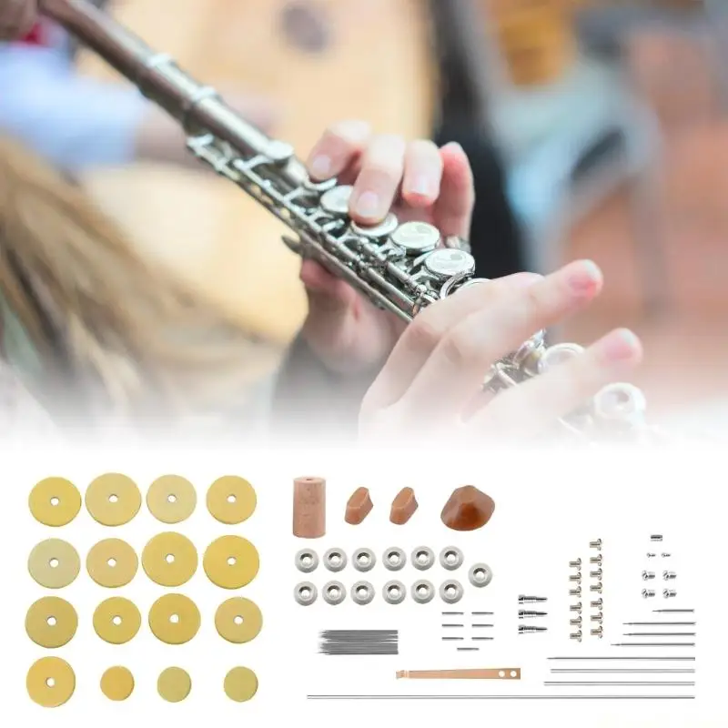 31BE Flute Care Set With Detailed Instructions Compacts Flute Repair Tool For Performers Band Players And Travel Use