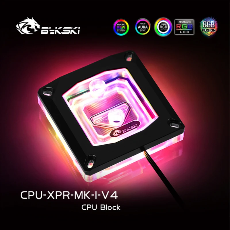 

Bykski CPU Water Block For INTEL LGA1150 1151 1155 1156 /2011 2066 /LGA 1700 1200 Cooled Radiator Water Cooler CPU-XPR-MK-I-V4