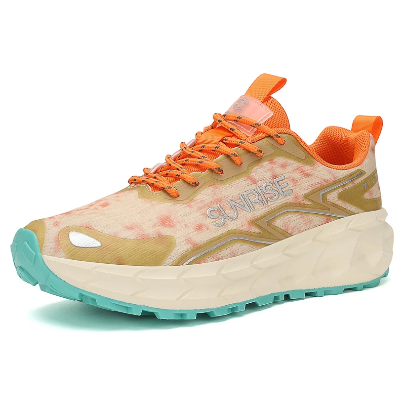 Neue Premium Unisex Berg- und Straßenmarathon-Laufschuhe mit MD-Sohle, Paar-Sportschuhe für Outdoor-Morgenläufe, Ganzjährig Nutzbar – Detail 4