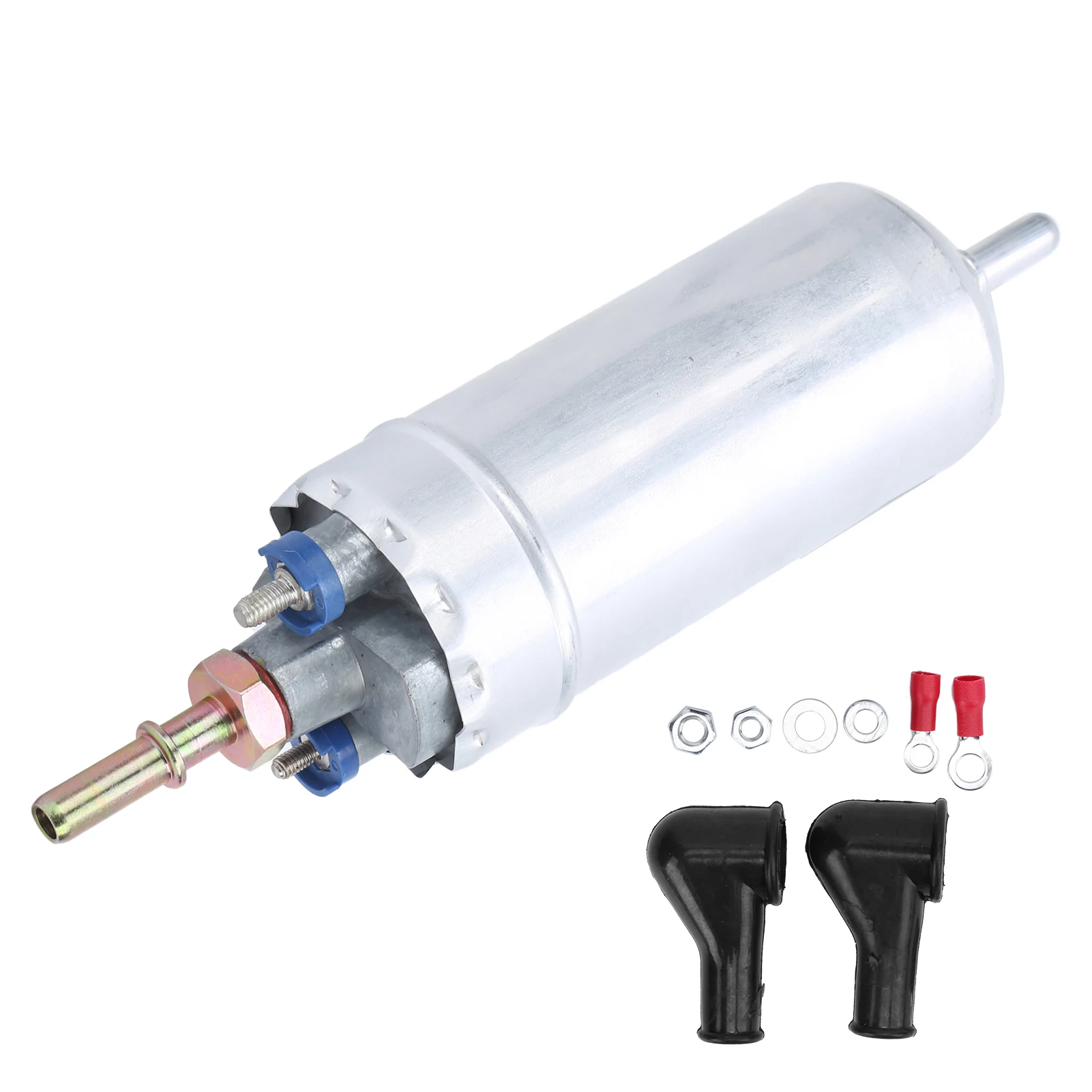 12V External Fuel Pump 5 Bar 150L/H Aluminum Alloy 0580464075 Replacement Car Accessory