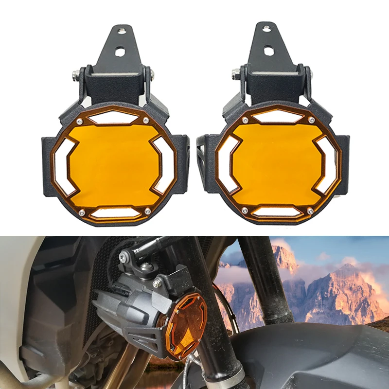 Motorcycle Flipable Fog Light Protector Guard Lamp Cover FOR BMW R1300GS Adventure ADV R 1300 GS GS1300 R1300 R1300 GSA 2024