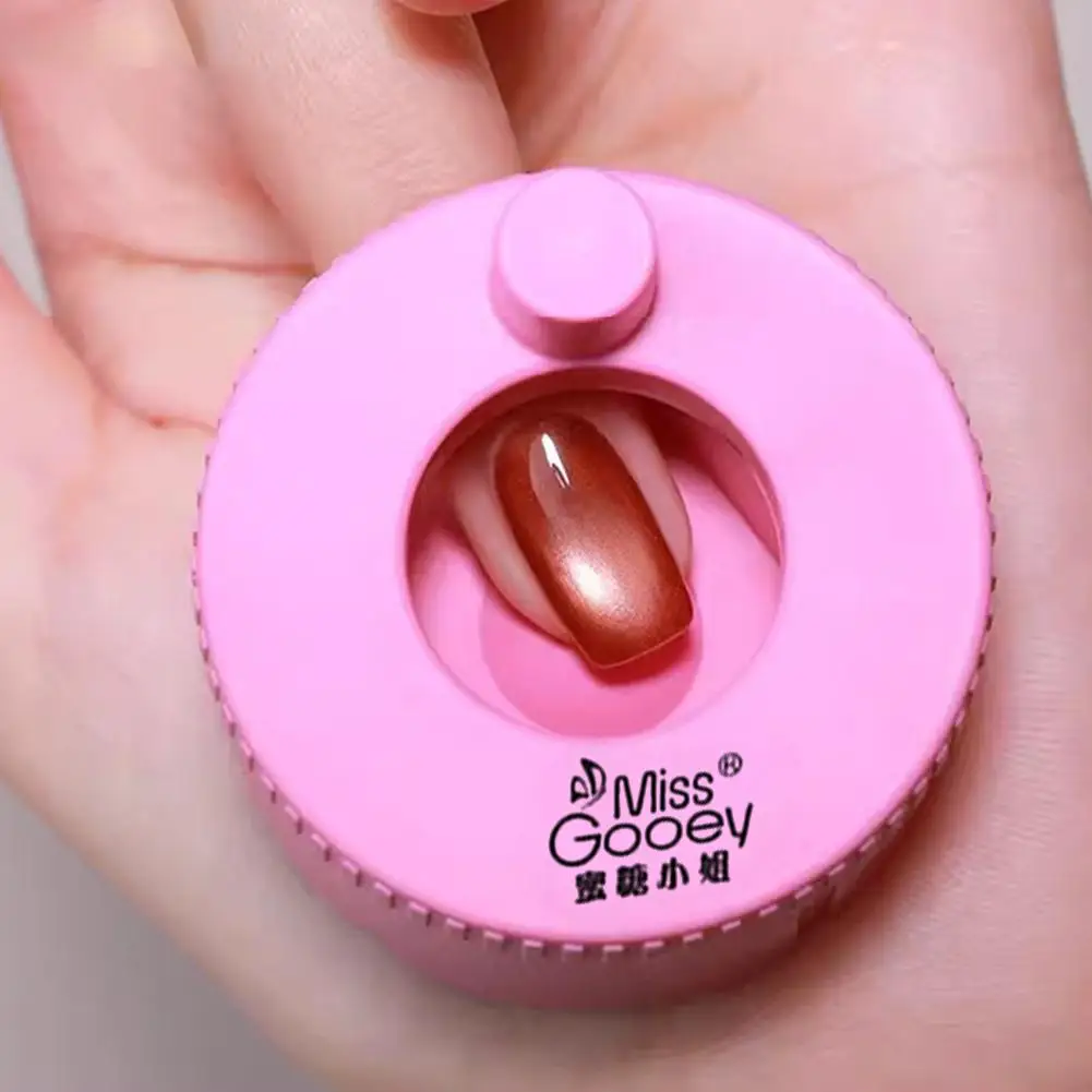 

Cat Eye Nail Magnet Assistant Holder Full-Field Glow Effect DIY Stand Beginner Magnetic Nail Art Tool Helper