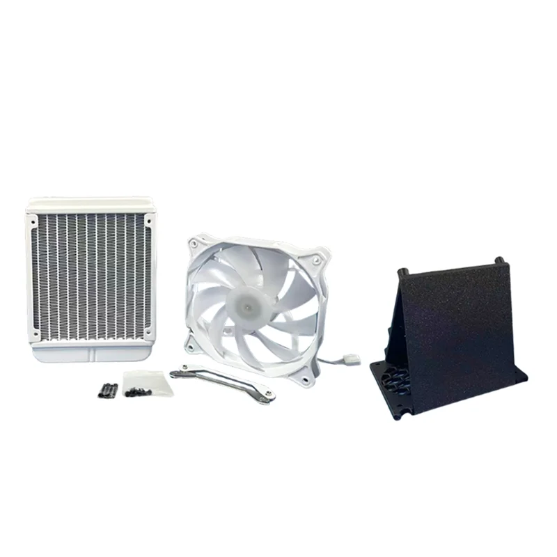 For Nerdqaxe+ + Hydro 4.8TH/S BTC Miner Cooling Fan Kit Liquid Cooling System For Crypto Machines B-ABIU