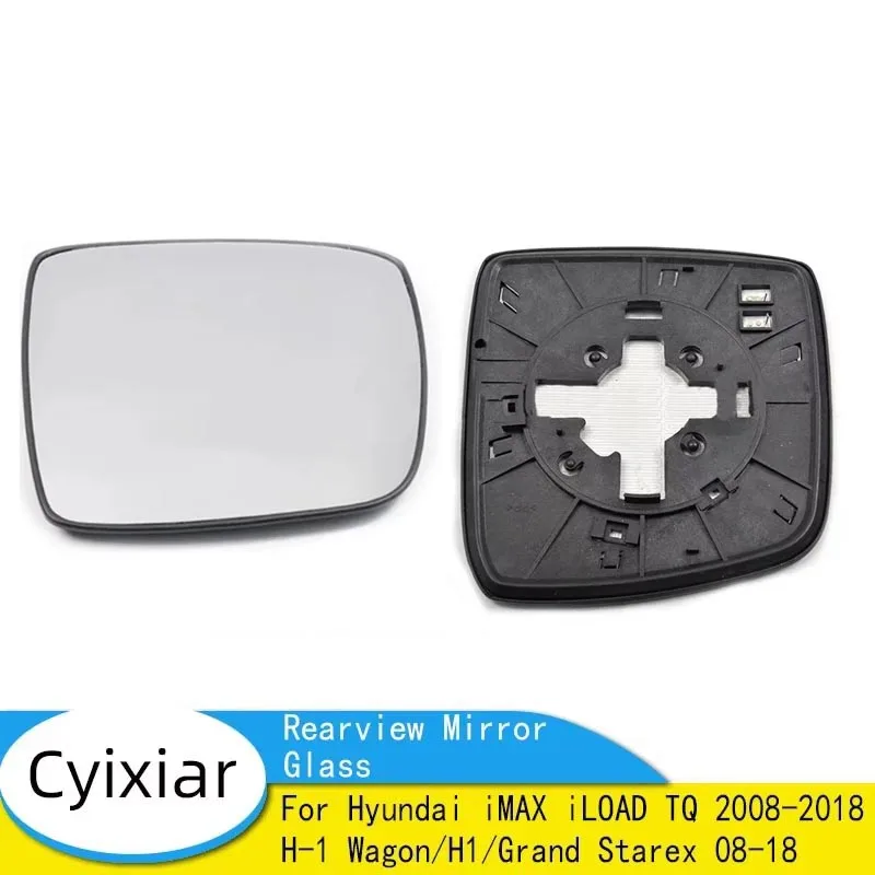 

Suitable for modern iMAX iLOAD TQ 2008-2018 H-1 trucks/H1/Grand Starex heated left and right door rearview mirror glass lenses