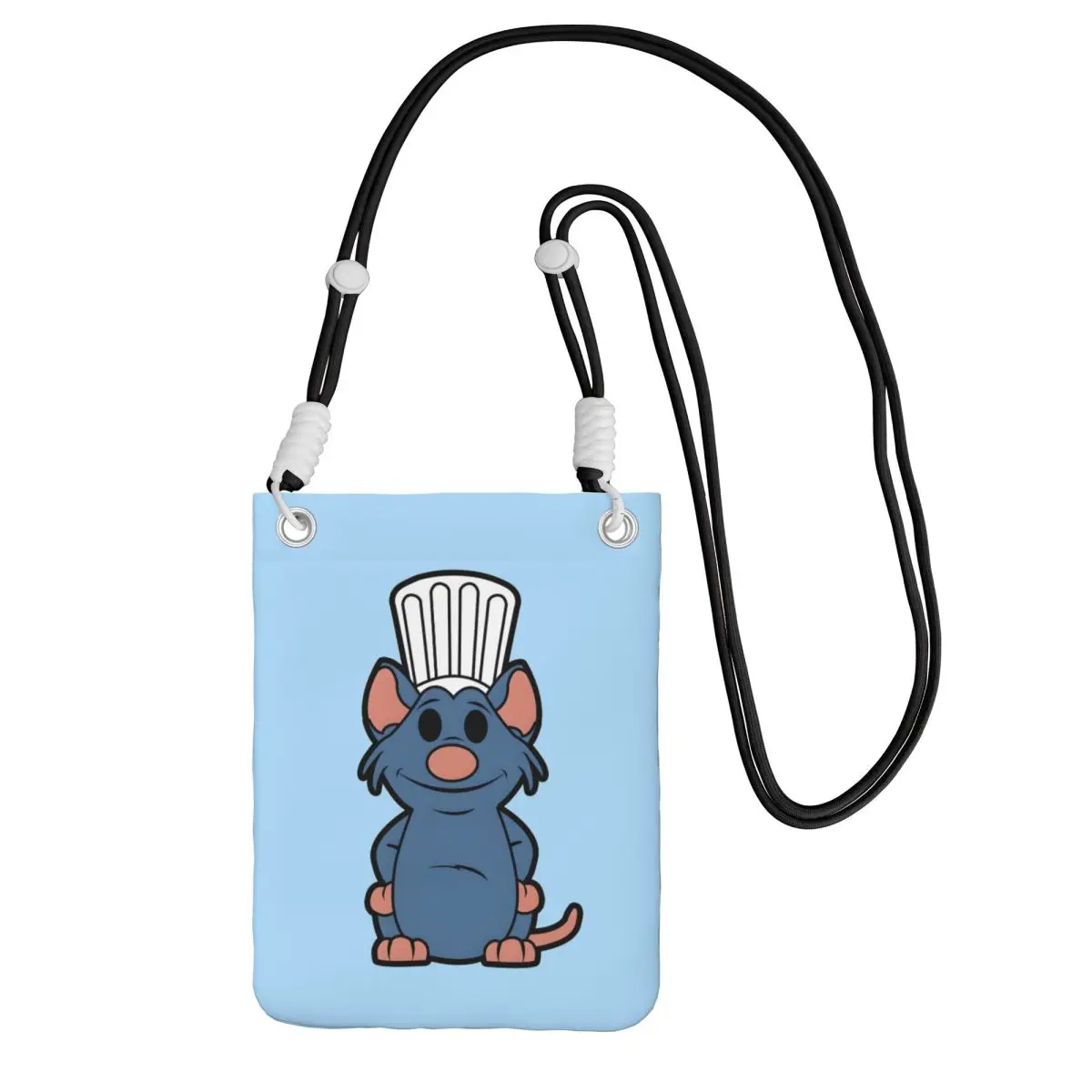 

Крутая сумка для мобильного телефона Ratatouille на заказ для женщин и мужчин, комедийная сумка через плечо с героями мультфильмов, сумка через плечо для покупок, регулируемая длина