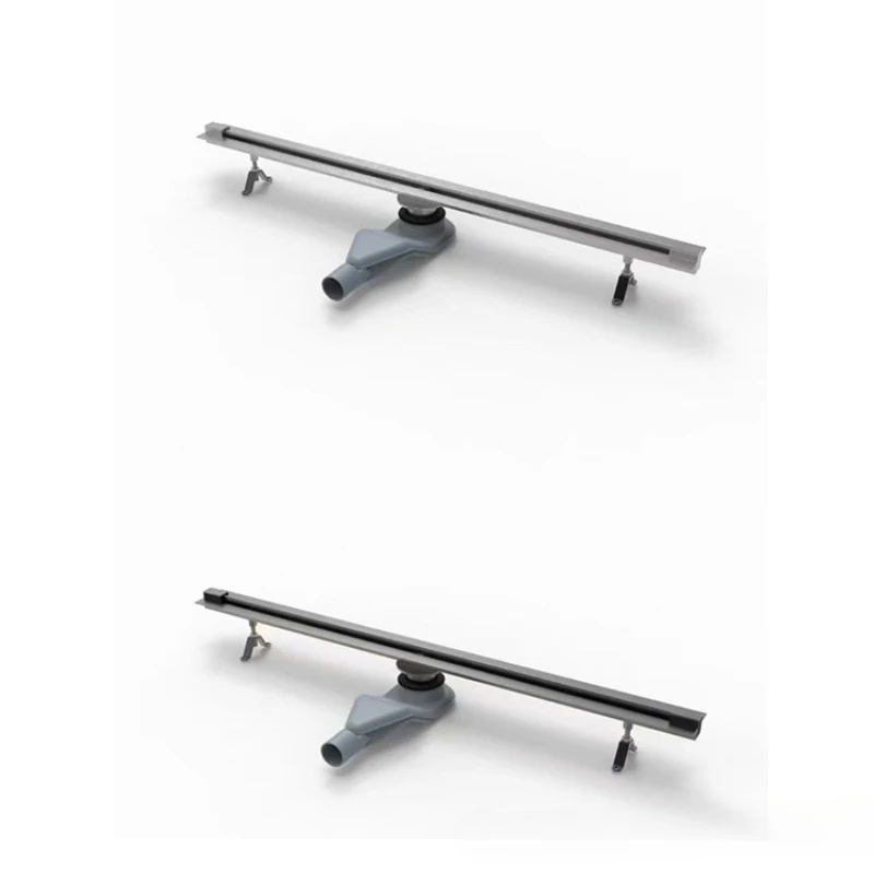 

Linear floor drain Brushed color Length 600 800 1000 1200