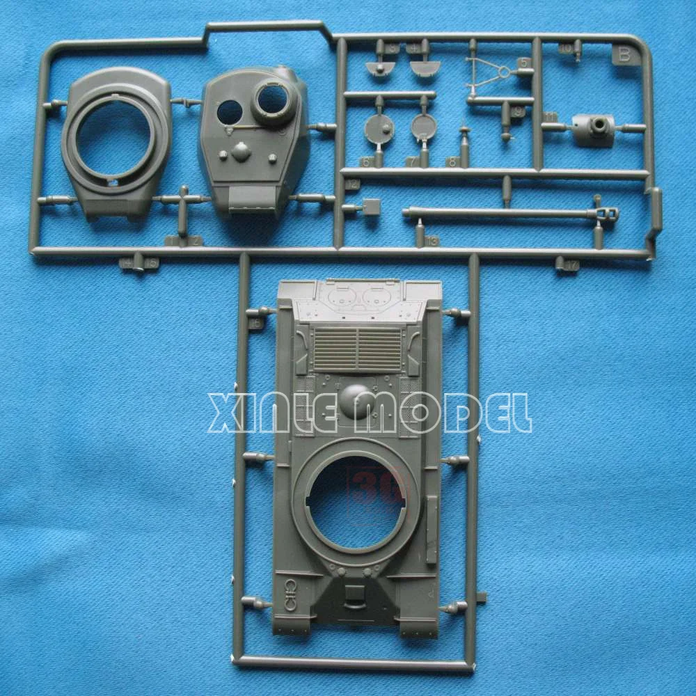 طقم نماذج خزان بلاستيكي مجمع من S-model PS720062 IS-2 خزان ثقيل. 1944 ChKZ 2 مجموعات سريعة البناء لكل صندوق 1/72