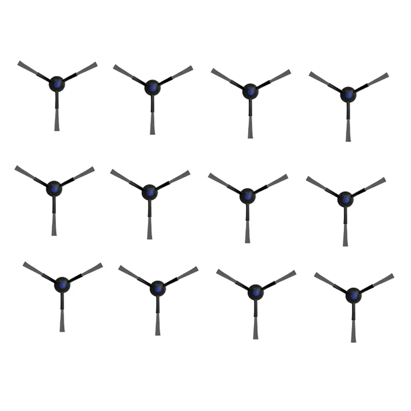 12 قطعة فرشاة جانبية لـ Ecovacs T30S / T30S AI / T30S COMBO / T30S PRO / T30S PRO OMNI Robot Vacuum-A77G