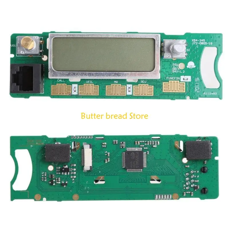 Substituição da tela lcd do painel frontal do rádio móvel do carro w89c para tm271a tm471a 271a 471 471a placa áudio lcd
