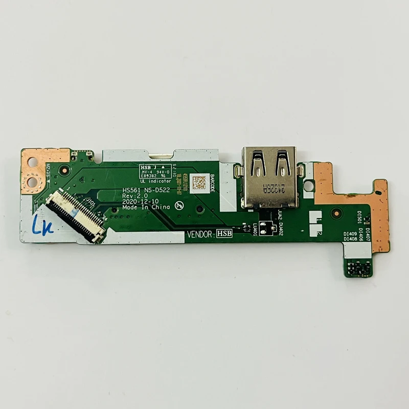 NS-D522 5C50S25182 For HP For Lenovo IdeaPad 3-15 3-15ALC 2021 Laptop Switch USB Interface Board High Quality Replacement Parts