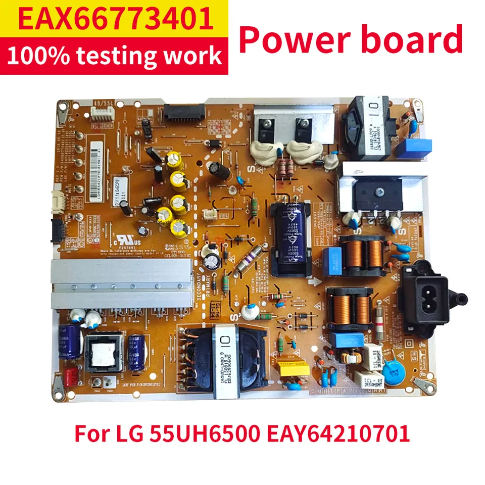 【電源基盤】55UH6500 [55インチ]   EAY64230401 Good test power supply board for 55UH6500 EAX66773401 EAY64210701