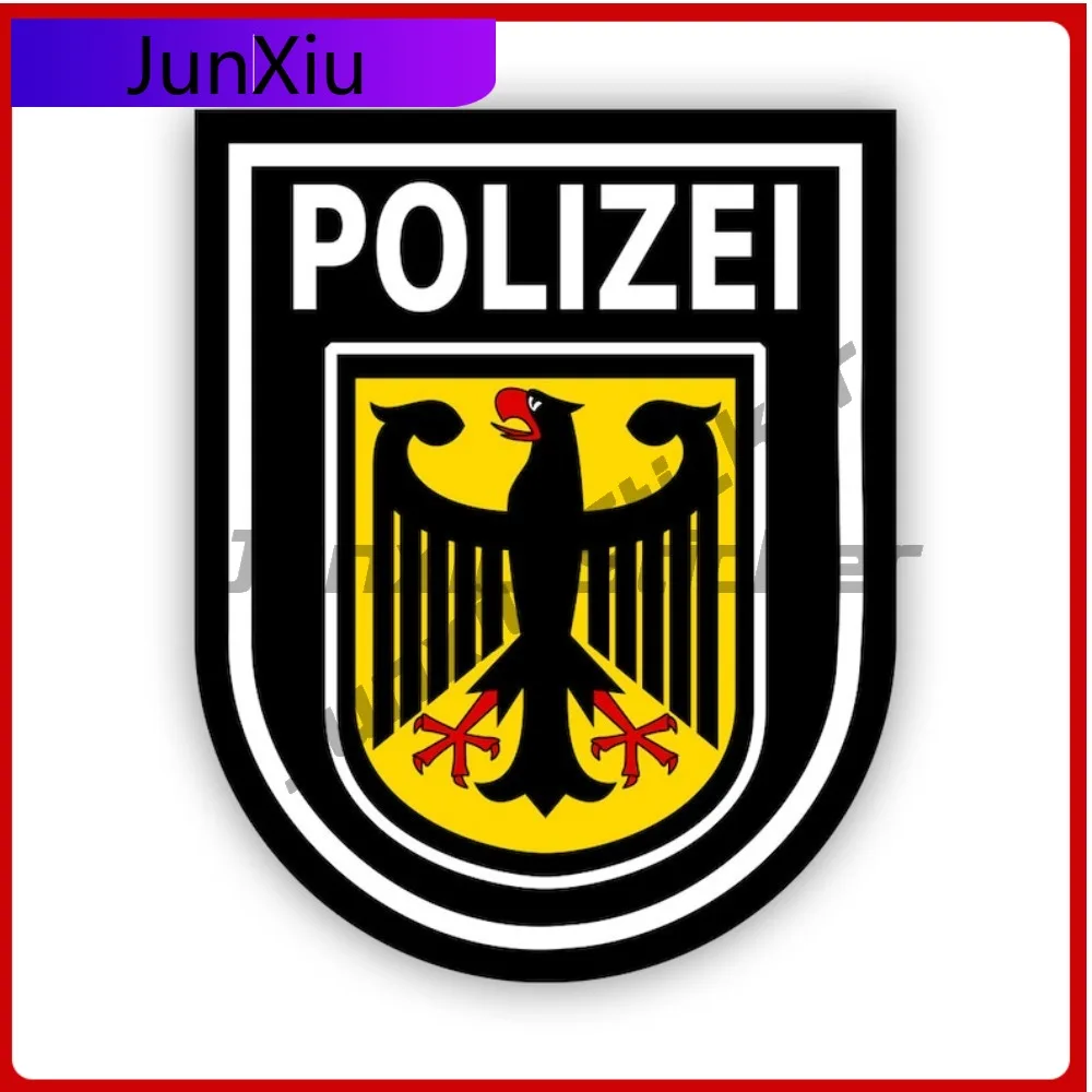 

Classic Bpol Polizei Logo Sticker Decal Creative Uv Protected Federal Police German Germany Cool Sticker Uv Resistant No