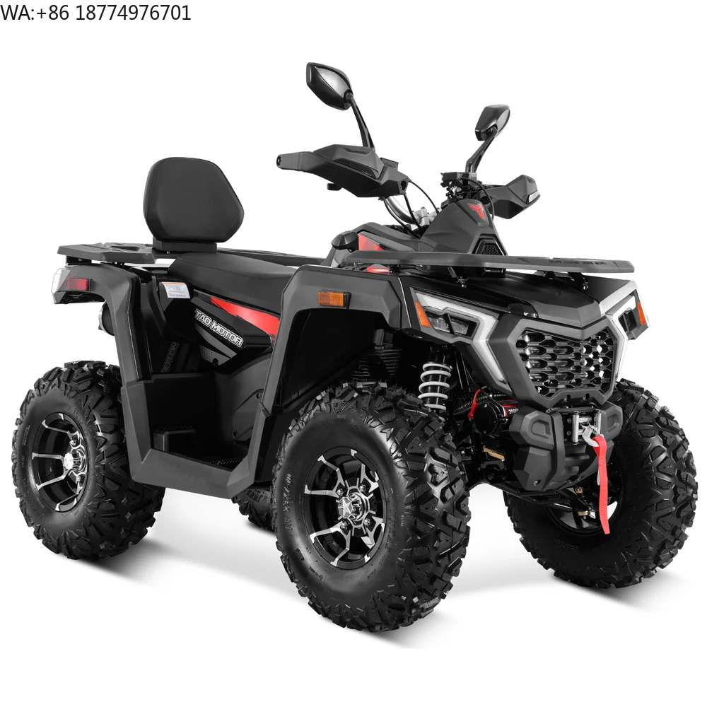 Tao Motor 2026 New Europe Road Legal EEC T3B Automatic 4x2 Chain Drive Farm Use 4 Wheeler Quad Bike Adult ATV 250cc