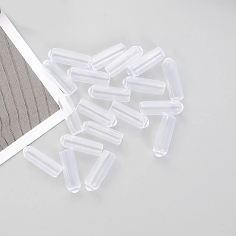 100pcs Hairband End Tips Plastic Headband End Covers for DIY Hair Accessories – Comfort-Focused, Face-Hair Prevention
