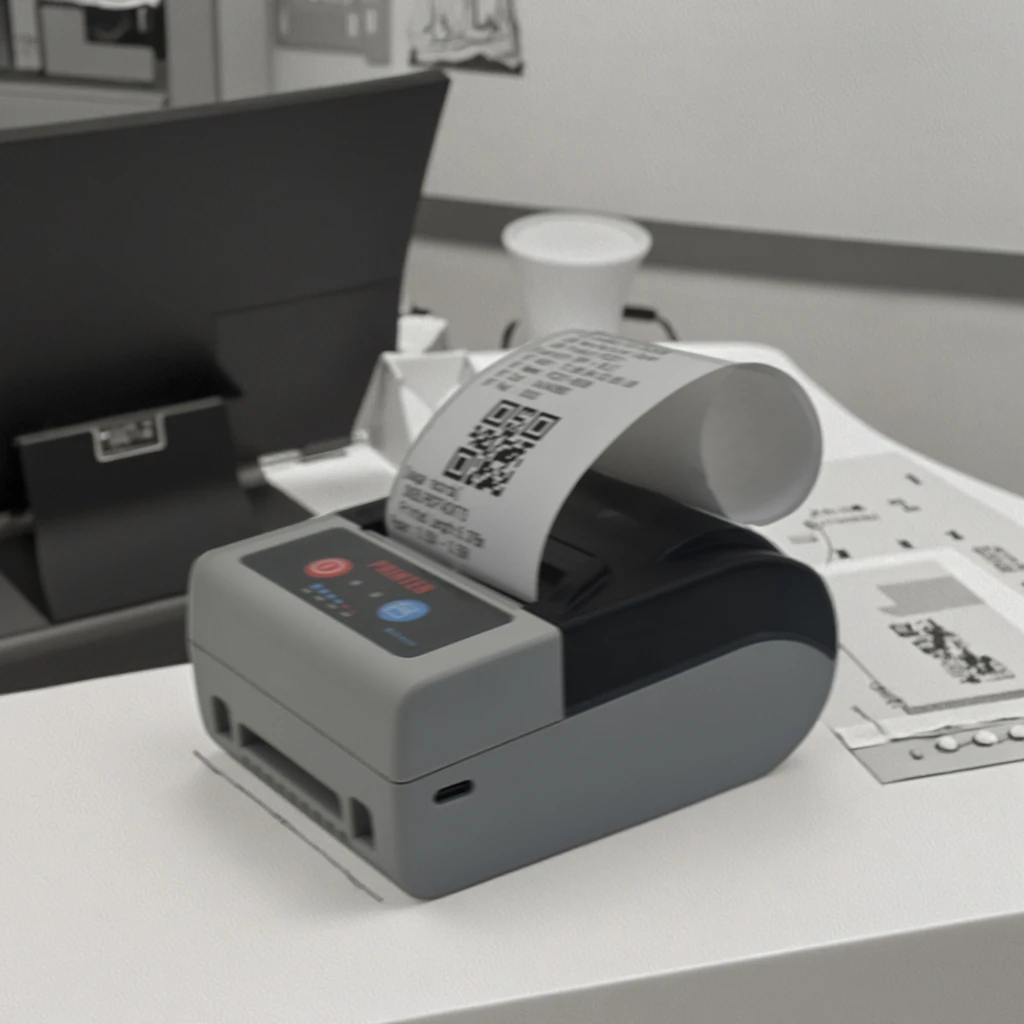 

2-дюймовый портативный мини-термопринтер штрих-кода этикеток, беспроводной Bluetooth, удобная машина для печати чеков-фактур счетами для IOS Android