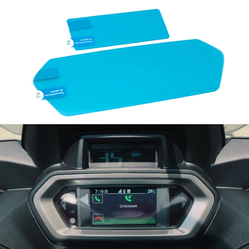 

Fit For YAMAHA XMAX300 XMAX 300 2023 Motorcycle Scratch Cluster Screen Dashboard Protection Instrument Film Accessories