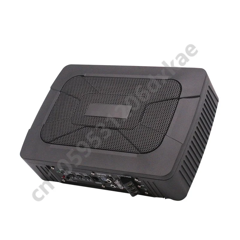 9 Inches HIFI Slim Under-Seat Super Bass Car Subwoofer Powered Car Speaker Amplifier Speaker Audio Processor Music Player 600W