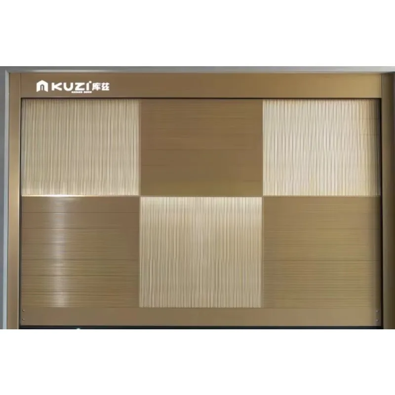 Customized 16' Insulated Aluminium Garage Door Profile Modern Waterproof Essential For Park Garages