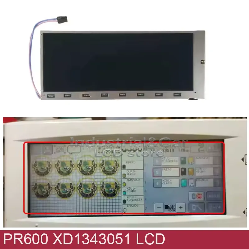 

Оригинальный ЖК-дисплей 8,1 дюйма, класс A+, подходит для Brother PR600 XD1343051, замена ЖК-дисплея, 20 контактов, ЖК-дисплей PR600